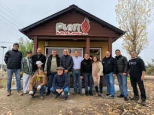 Abrió el Punto Cero de la Ruta del Jamón, una nueva vidriera para los productos de Marcos Paz