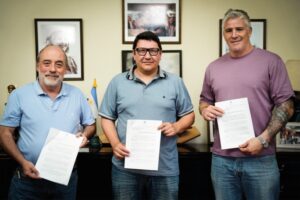 Reunión clave en General Las Heras: Transporte, seguridad y peaje en la Ruta 6 en la agenda regional